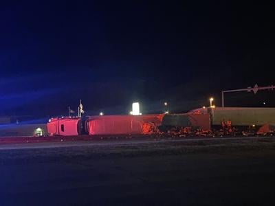 semi rollover