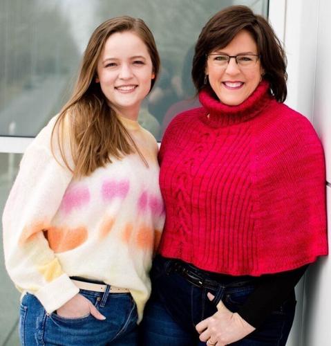 Susie Rider and her daughter Andrea in an undated photo. Andrea was diagnosed as a child with cystic fibrosis, and Susie has raised more than $700,000 to fight the disease.