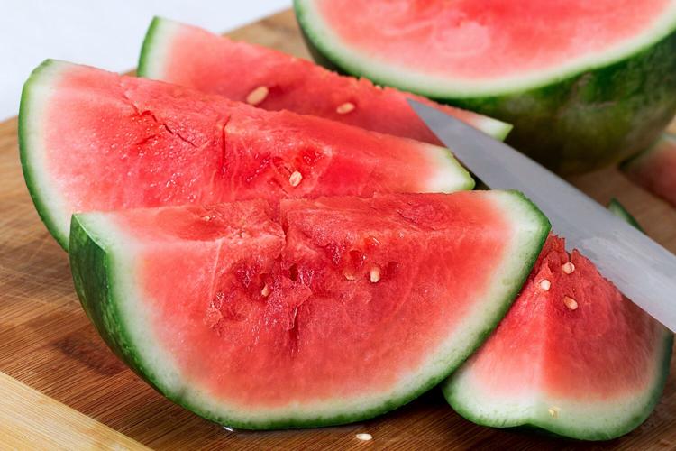 Watermelon with white seeds