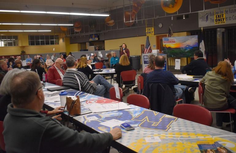 Scott County Democratic Caucus sights