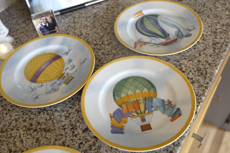 These are vintage plates that Austin LaVicka Luehring purchased for his mother Christina LaVicka for a past Mother's Day knowing how much his mother cherished her original set that was destroyed. They are pictured Monday, May 4 2026, in Appleton, Wisconsin