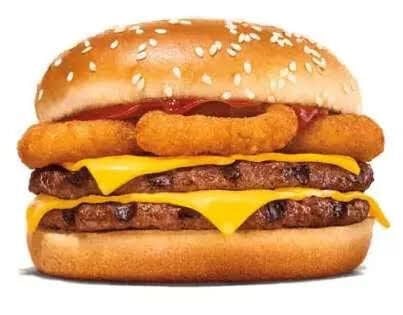 Burger King Rodeo Double Cheeseburger