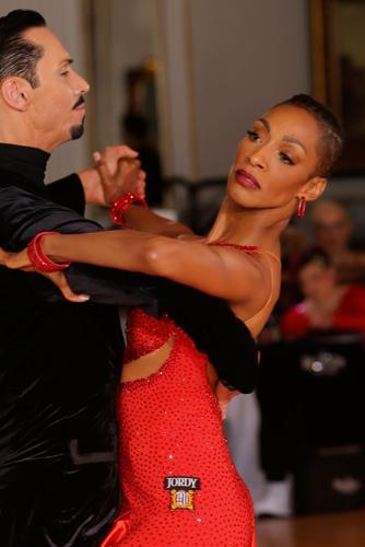 In between basketball games, WNBA referee Angelica Suffren is also a competitive ballroom dancer. "It's a completely different side of my brain," she said. "It is absolutely art, but it is unbelievably technical."