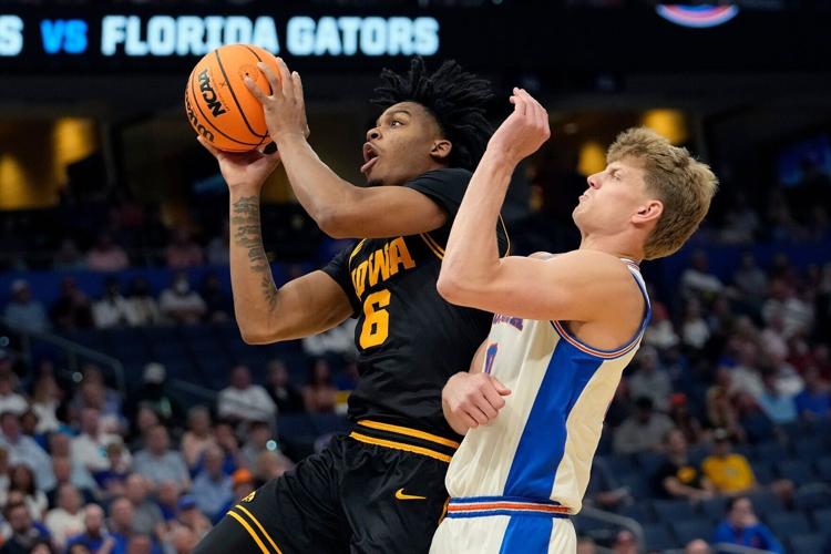 NCAA Iowa Florida Basketball
