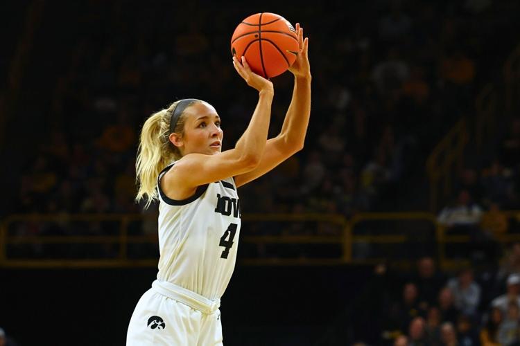 Iowa WBBall vs. WIU 9