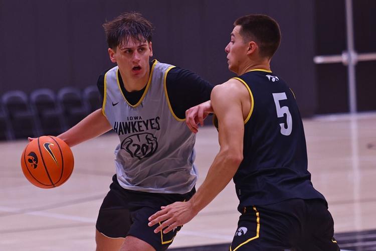 Iowa MBBall Summer Practice 14