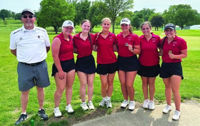 Clarinda girls golf regional first round
