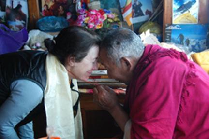 Hiking to the base of Mount Everest 