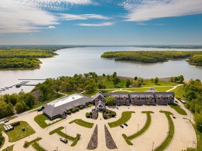 The state-owned Honey Creek Resort on Rathbun Lake, May 7, 2026.