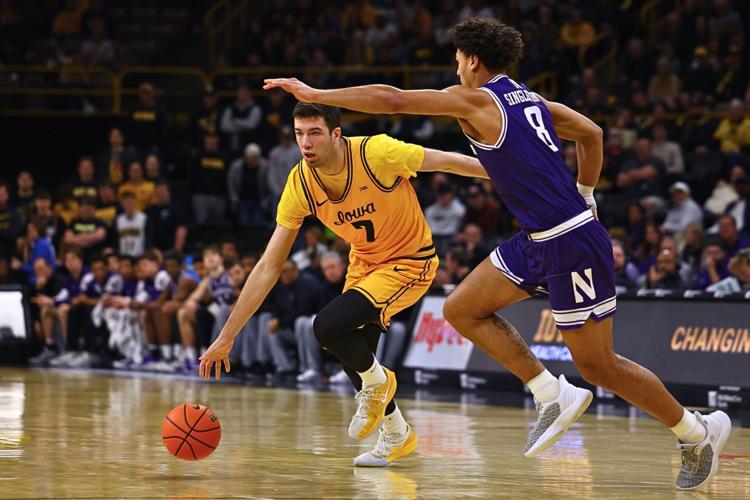 Iowa MBBall vs. Northwestern 9