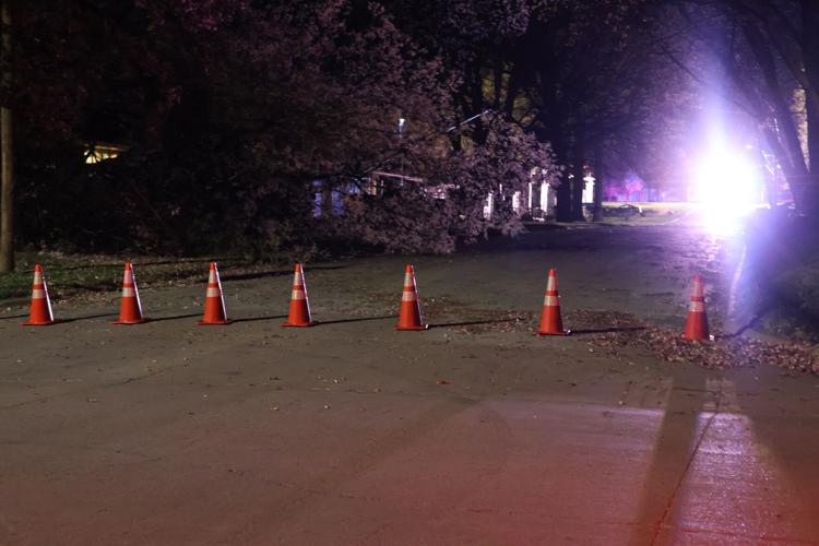 Emergency and city crews pull together in Shenandoah during storm Friday night