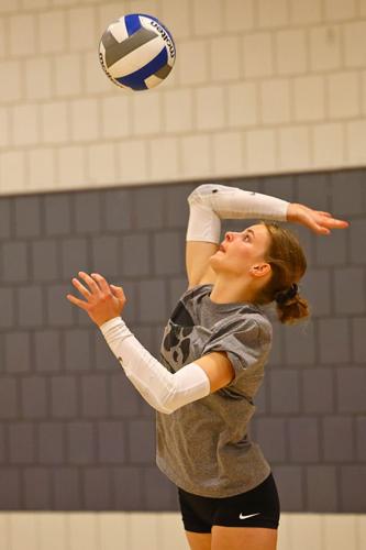 Iowa VBall at UNI Spring Tournament 10