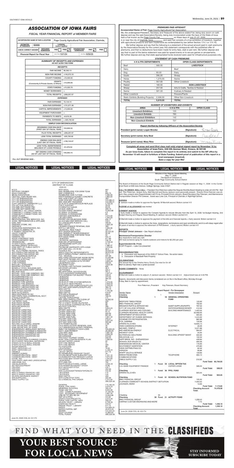 Page B9