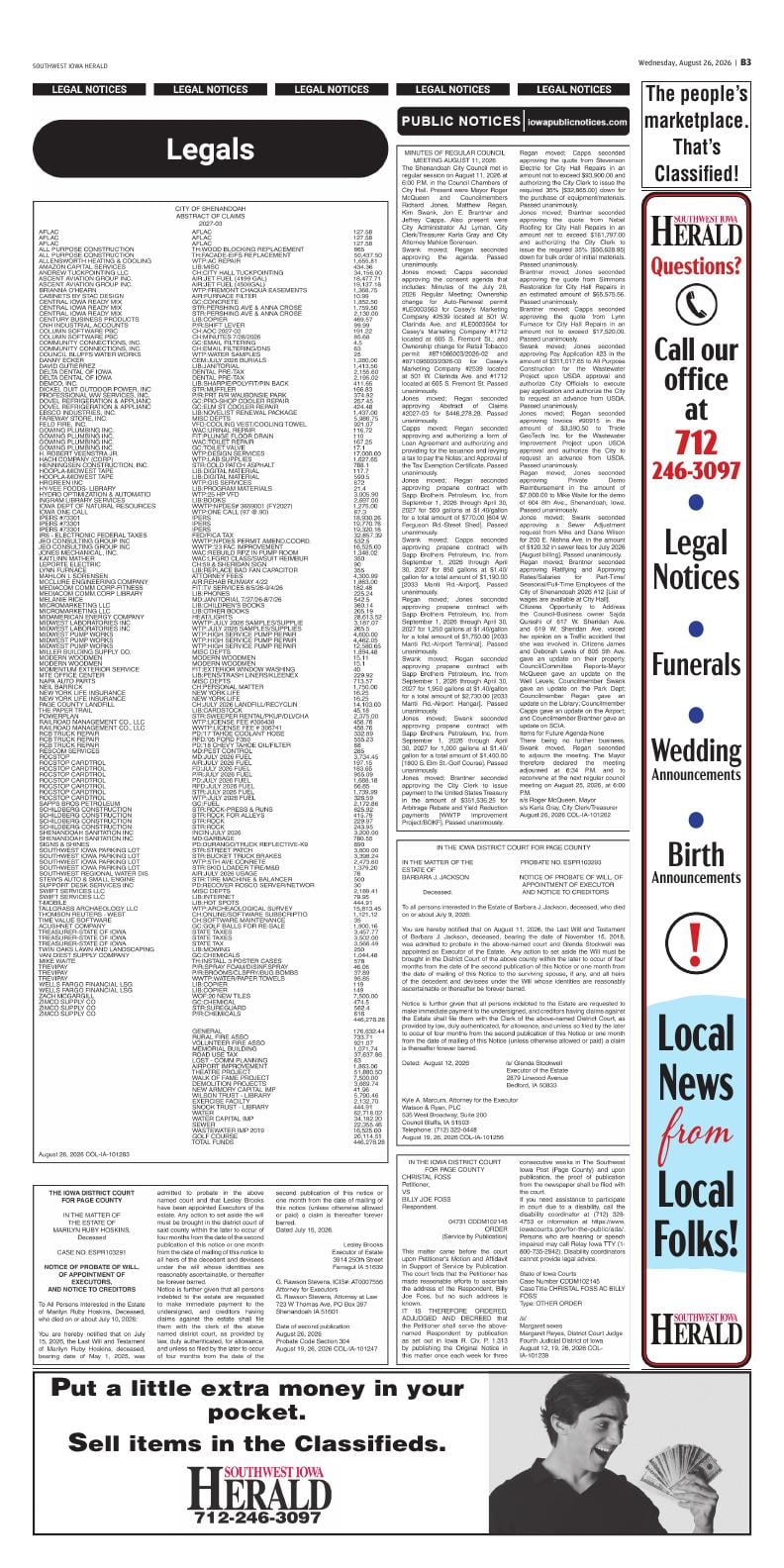 Page B3