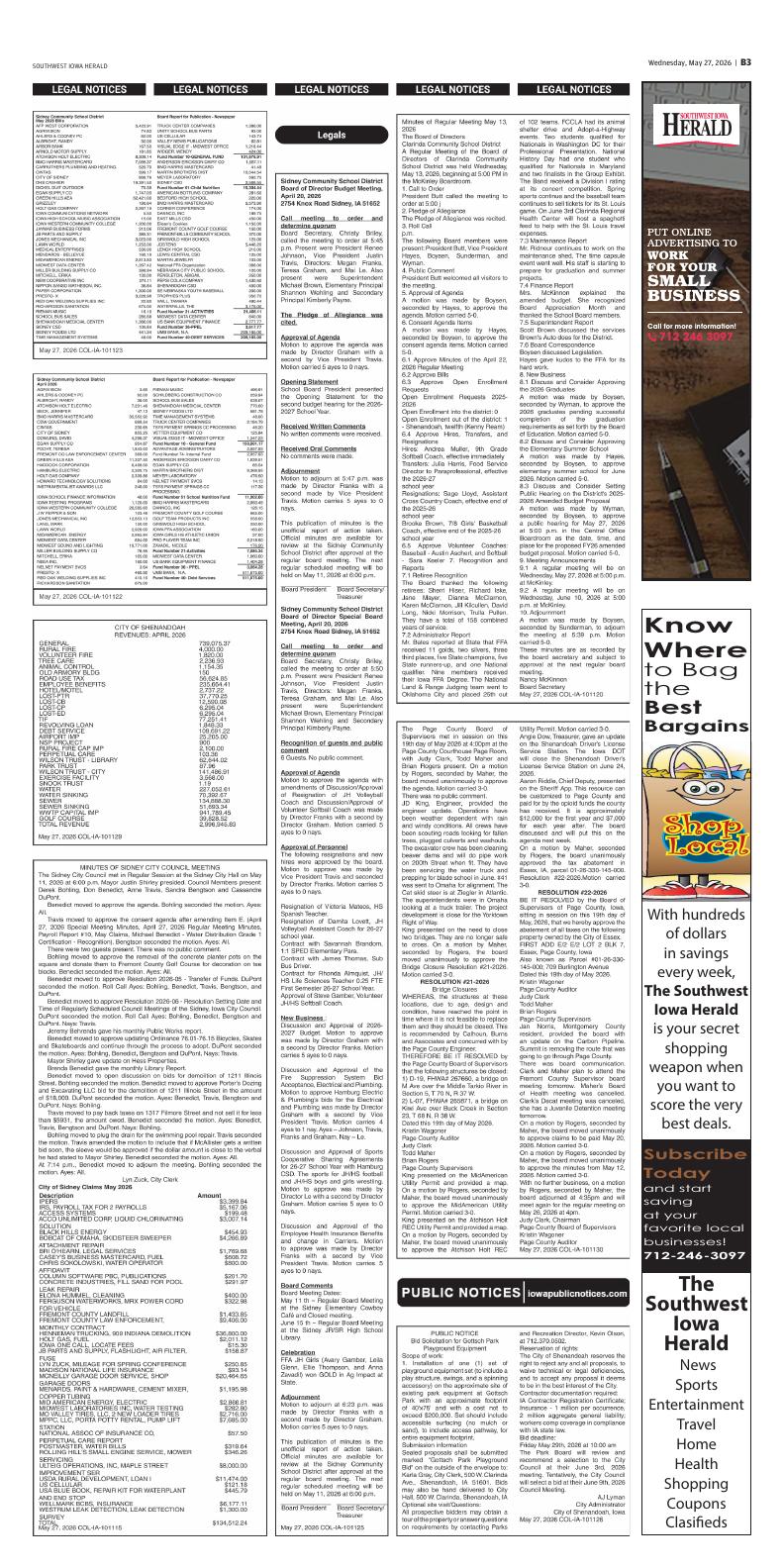 Page B3