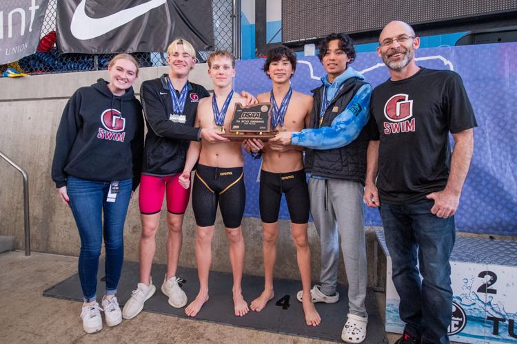 Jesuit sweeps boys and girls state swimming titles, Glencoe