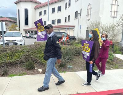 Labor negotiations lead to protest at St. John’s Hospital Camarillo
