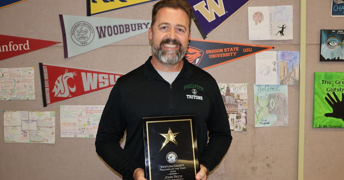 Teacher of the Year: John Beck of Pacifica High School