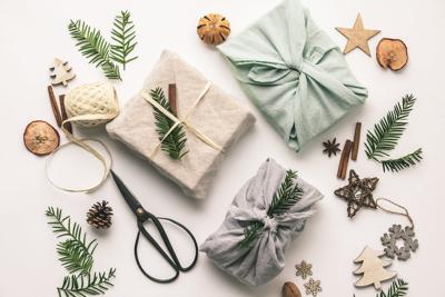 How to Wrap Gifts in Fabric as a Green Alternative to Paper