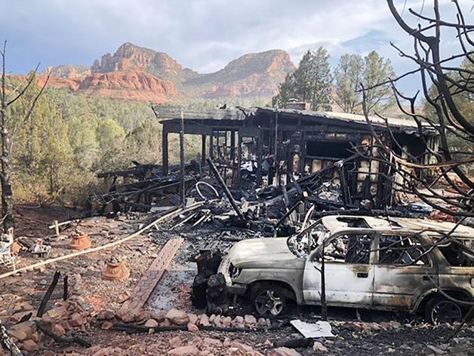 House lost in Sedona Fire | News | verdenews.com