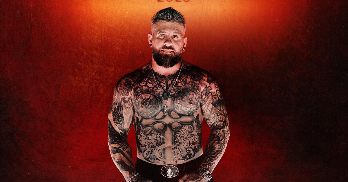 Brantley Gilbert – The Tattoos Tour 2025 at Findlay Toyota Center ...