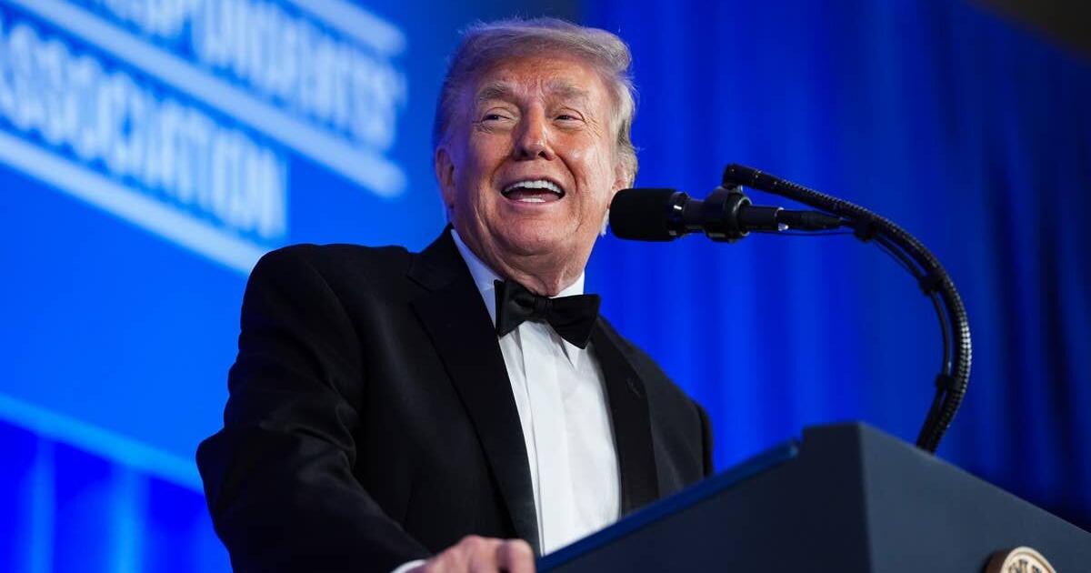 president-trump-delivers-remarks-at-re-scheduled-white-house-correspondents-dinner
