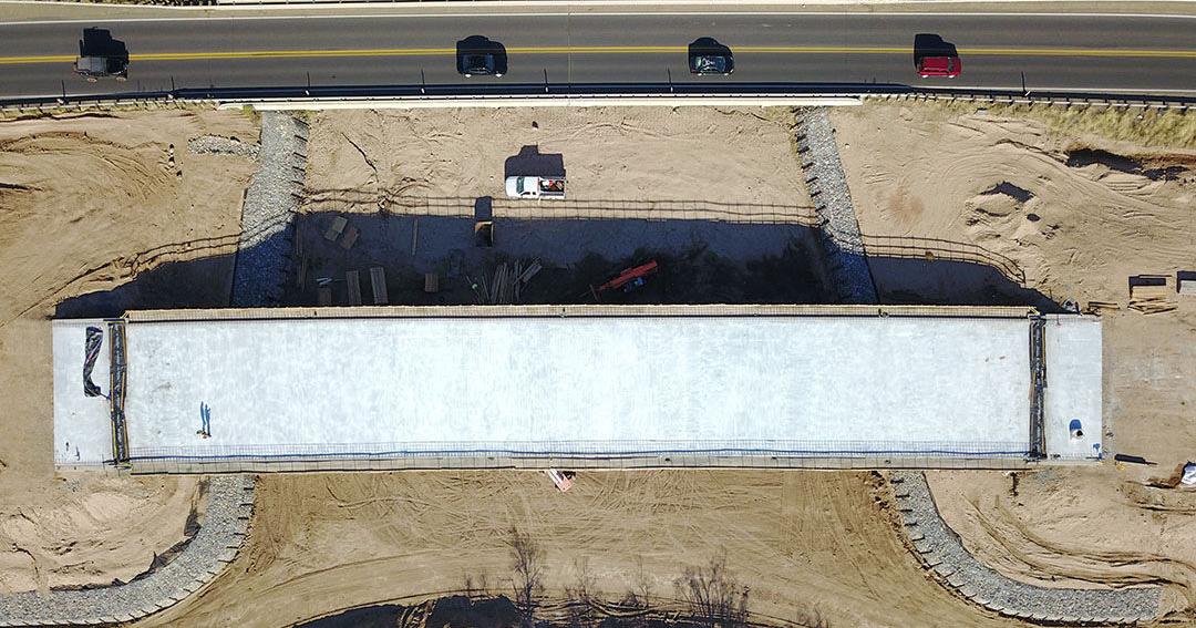 Completed bridge over Cherry Creek advances SR 260 widening project ...