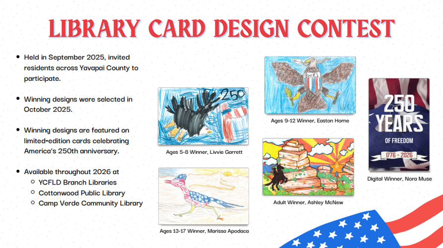 Library District reveals winning designs from Library Card Design ...
