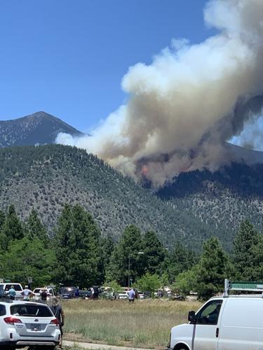 Crews battling highly visible Museum Fire near Flagstaff | Camp Verde ...
