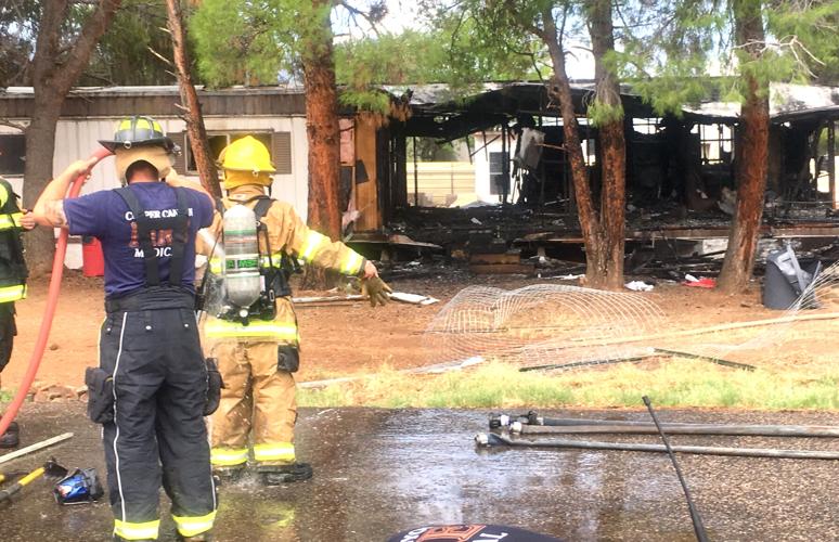 Woman, dog escape Verde Lakes home fire Camp Verde Bugle