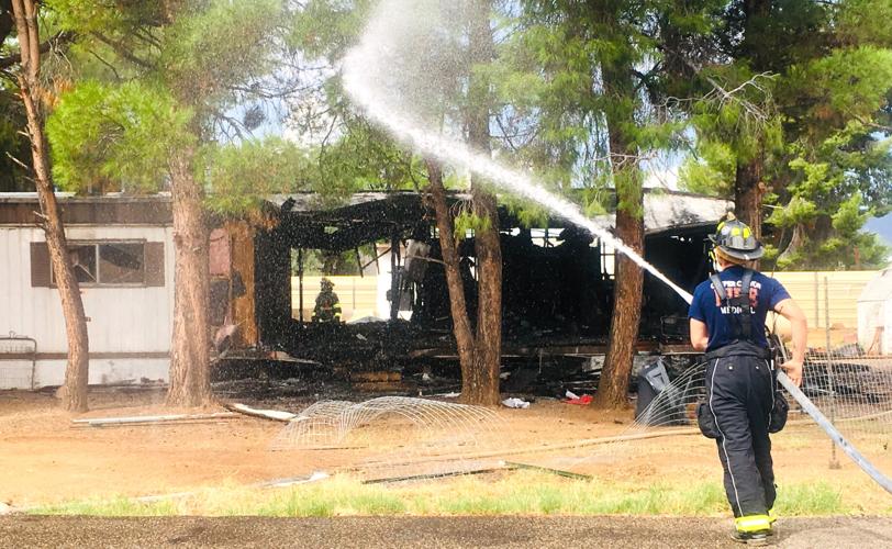 Woman, dog escape Verde Lakes home fire Camp Verde Bugle