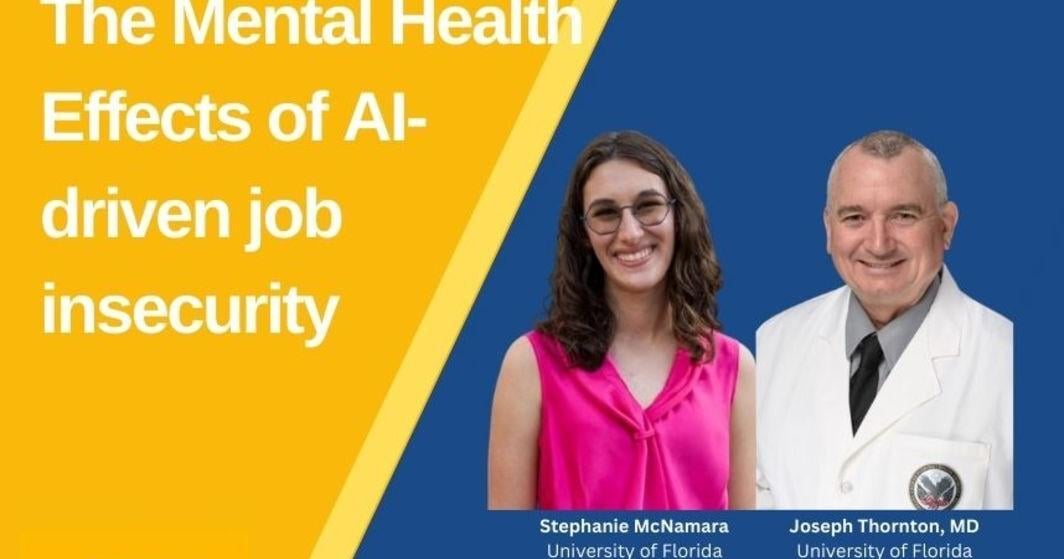 The Mental Health Effects of AI Driven Job Insecurity