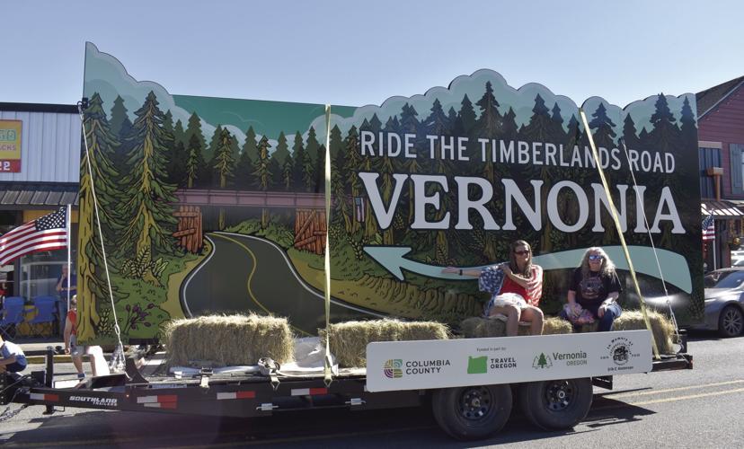 Vernonia's New Sign Points the Way Community News
