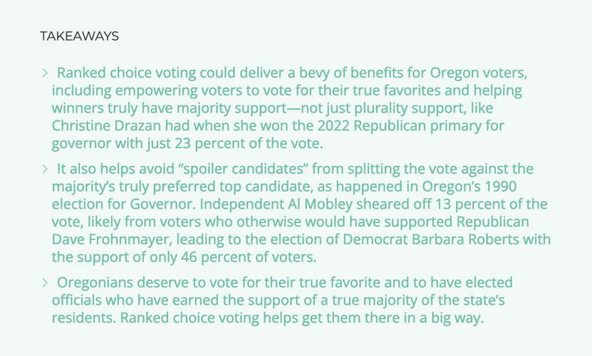 What Oregonians Need to Know About Ranked Choice Voting | Community ...