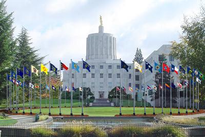 Oregon's capitol building