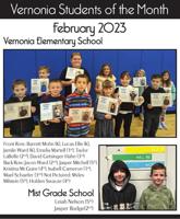 Students of the Month February 2023