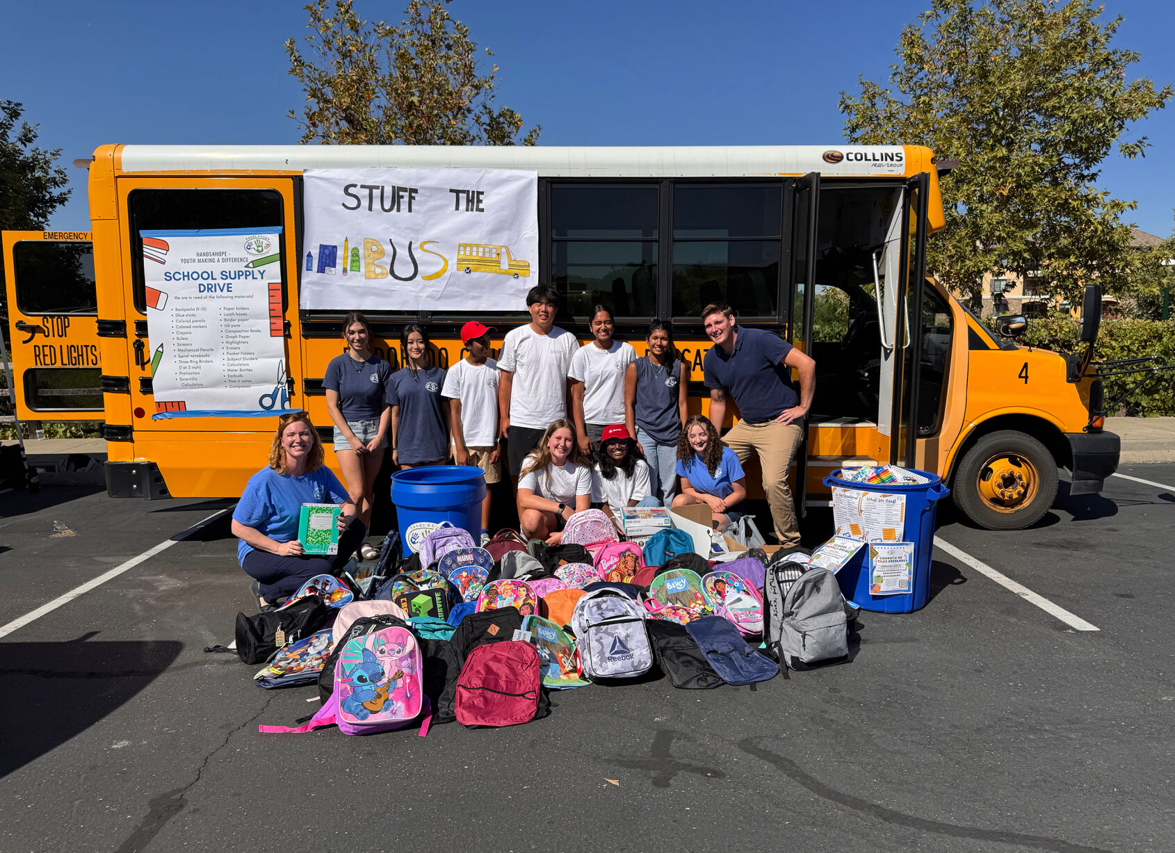 Youth volunteers prep to fill 700 backpacks | Local News