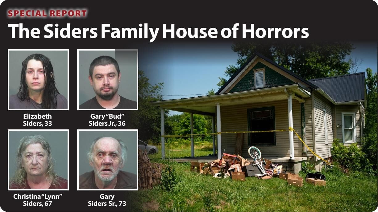 Almost feral': How off-the-grid were the Siders family and their alleged  house of horrors? | Siders | vintonjacksoncourier.com