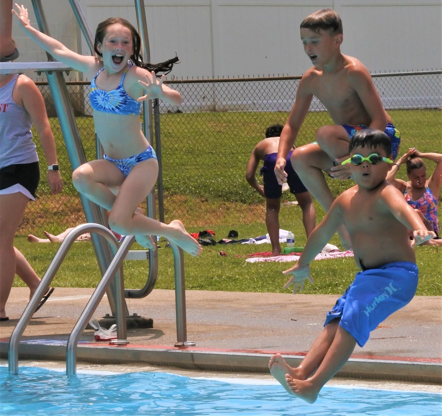 Taking a splash in the pool News vintonjacksoncourier