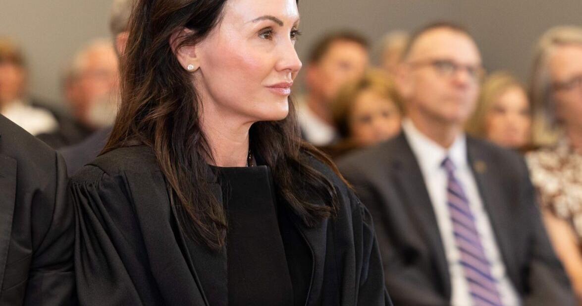Robertson becomes first female judge in Buchanan Co history News Robertson becomes first female judge in Buchanan Co history News