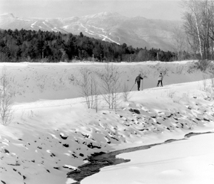 Wax up your skis and get out and ski the village and Mountain Road of Stowe. Literally.