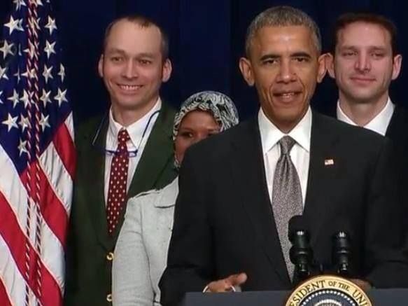 George honored at White House