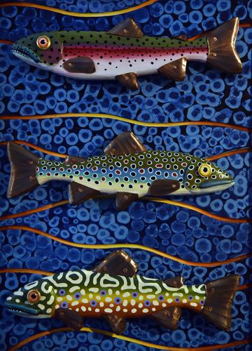 Alexandria artist exhibits fish prints in Fergus Falls - Alexandria Echo  Press