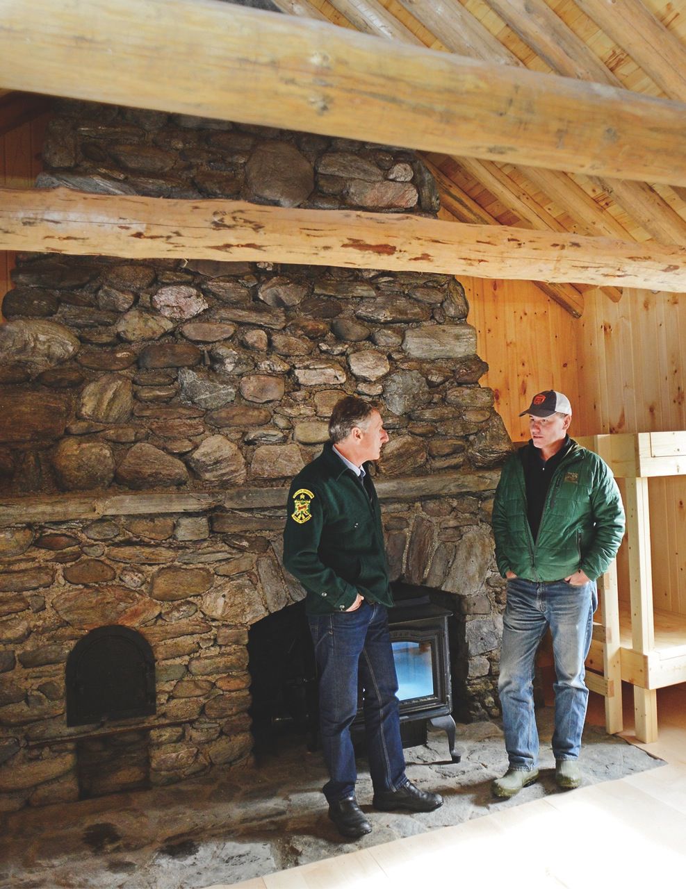 Rebuilt Stone Hut opens on Mansfield Local News vtcng