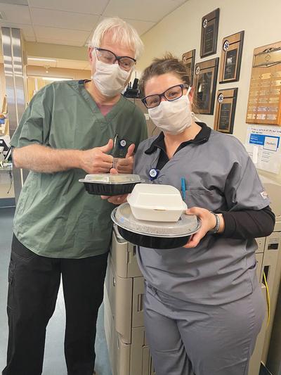 Morrisville Rotary and Charlmont tag-teamed meals