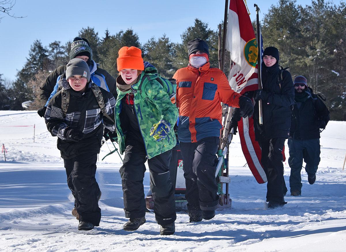 Chilly Challenge Boy Scouts Muster In Morrisville To Test Their