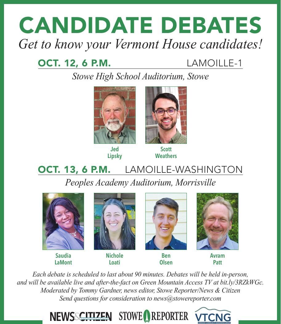 Lamoille-1 and Lamoille-Washington Debates