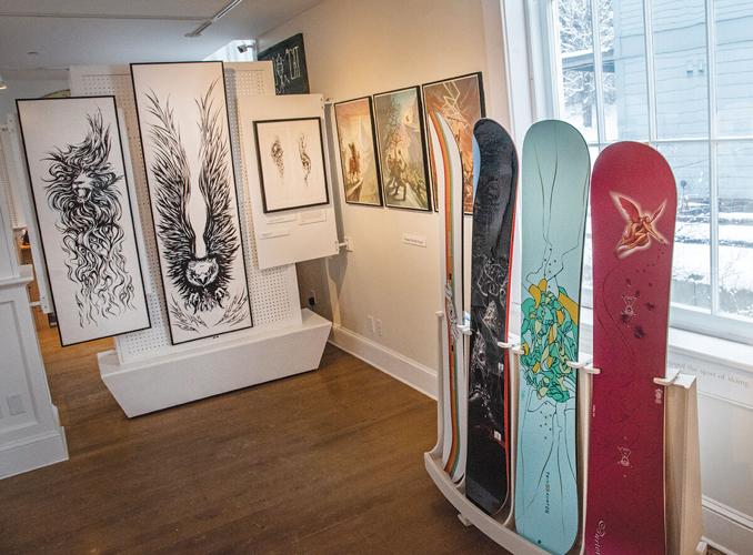 Snowboard designs by Scott Lenhardt