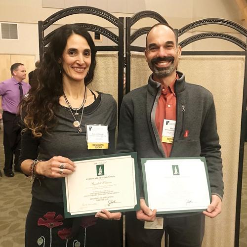 Raechel Barone and Phil Surks