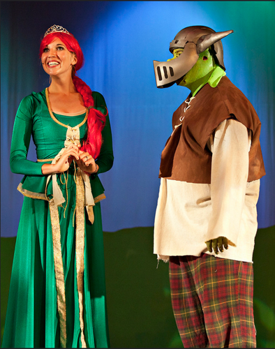 Princess Fiona and Shrek